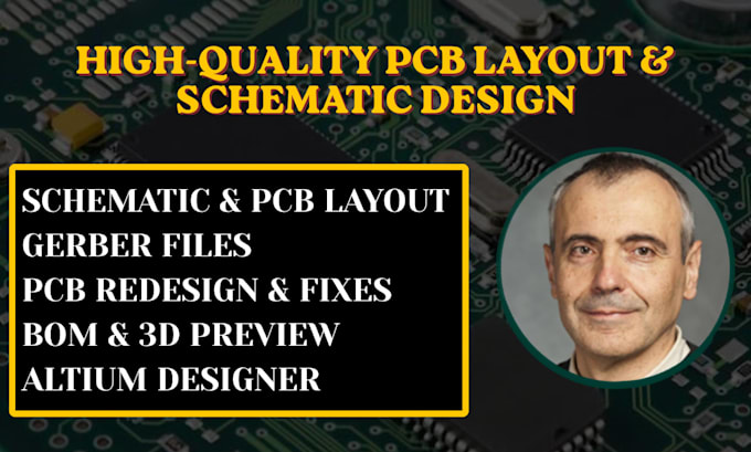 design pcb schematic layout and reverse engineering service