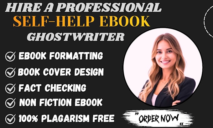 ghostwrite self help ebook personal development book nonfiction and journal