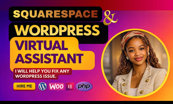 be your wordpress squarespace personal virtual assistant data entry web research