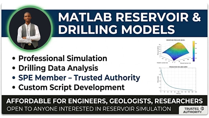 create matlab models for reservoir simulation and drilling analysis