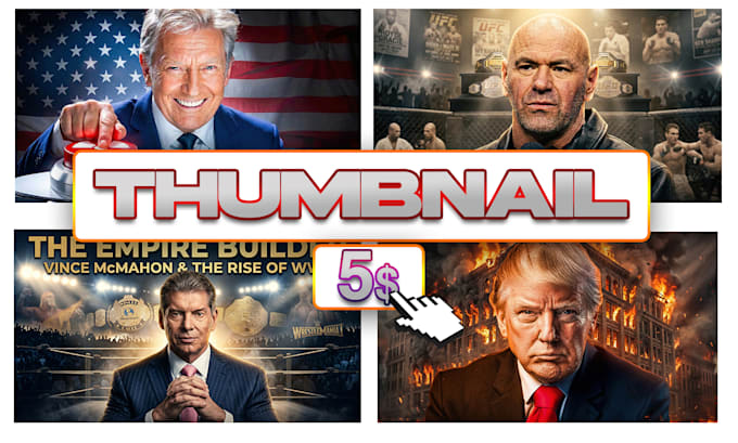create horror documentary, history and true crime thumbnail