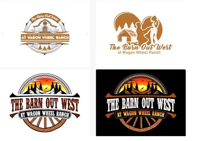 design beautiful wheel ranch logo