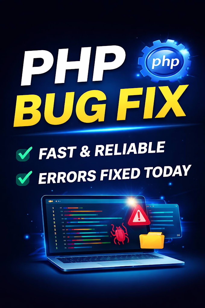 fix PHP bugs and issues on your website fast