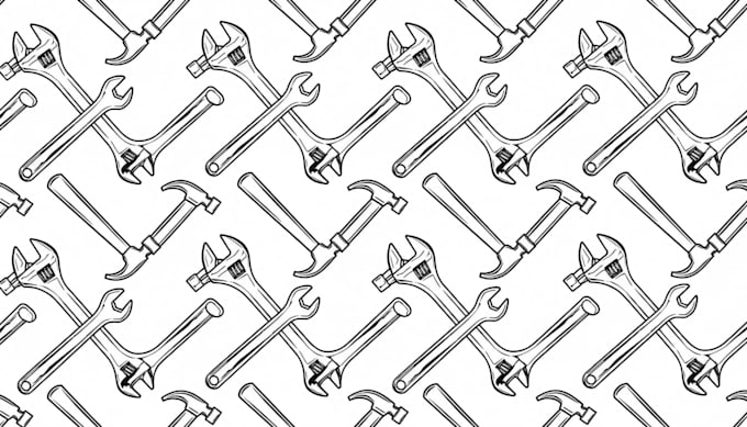 create a professional logo and a matching brand pattern