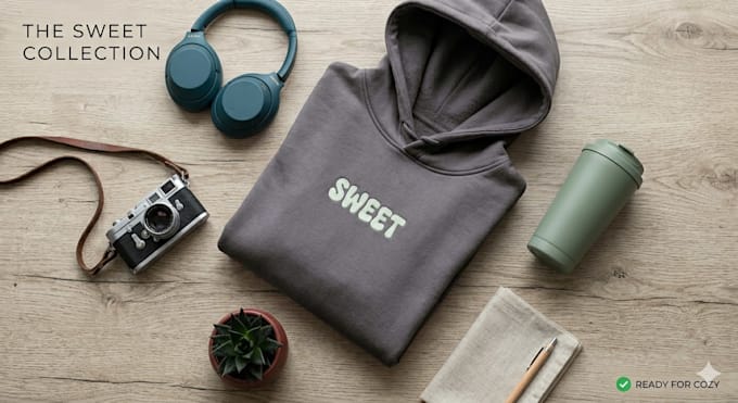 design a sweet hoodie