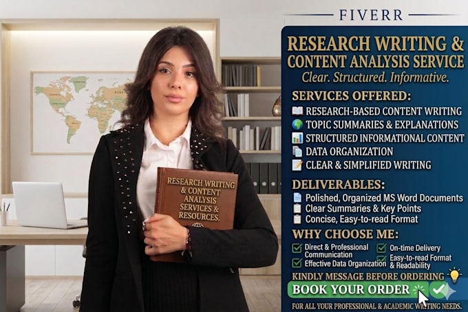 research writing content analysis service