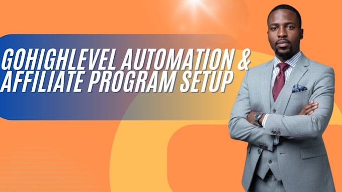 setup gohighlevel affiliate tracking system with referral links,dashboards,autom