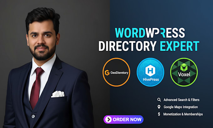 build directory website with geodirectory hivepress or voxel