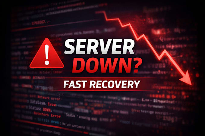 fix critical server or system issues fast urgent support