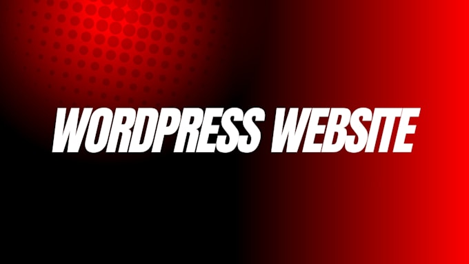design a modern wordpress website