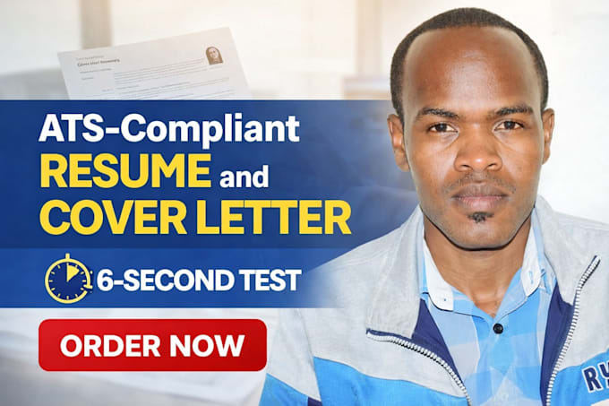 write ats compliant resume that passes the 6 second test