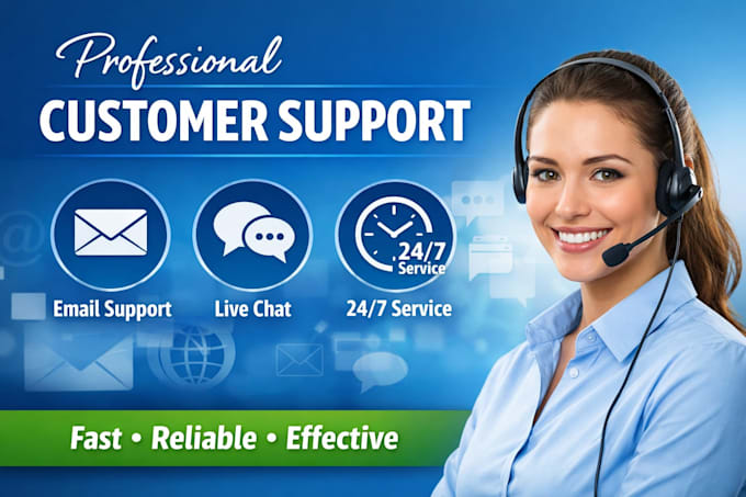 provide customer support service