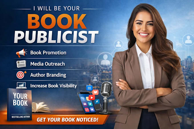 be your book publicist