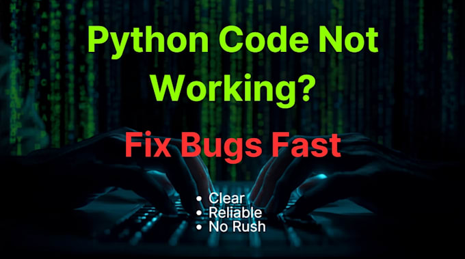 debug and fix python code issues