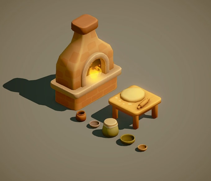 create 3d game assets in pbr or stylized