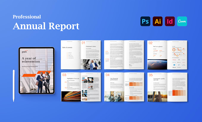 design investor ready annual reports for companies