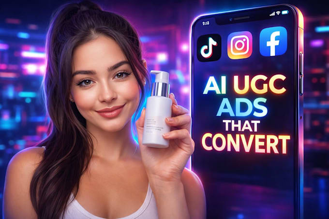 Create ai ugc video ads for tiktok, instagram reels and facebook ads by ...