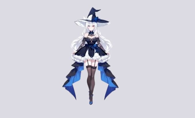 do vtuber character rigging vtuber model design anime vtuber avatar live2d model