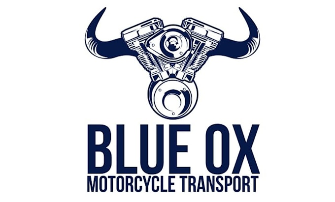 design custom motorcycle transport logo