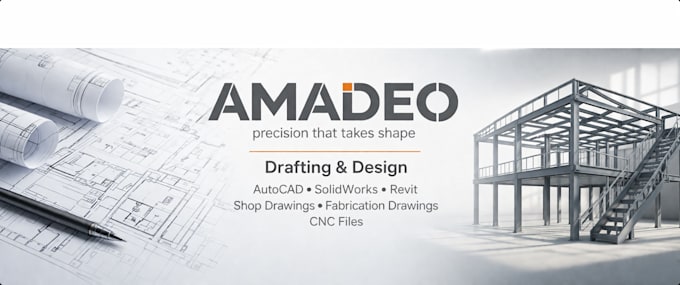 create 3d modelas and drawing