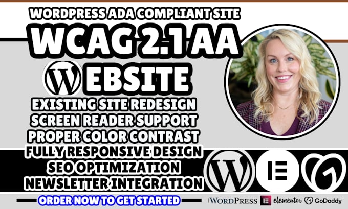 wcag compliant website, ada website, accessible website, wordpress wcag website