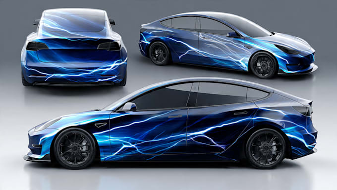 create van wrap design, car wrap design, truck wrap design