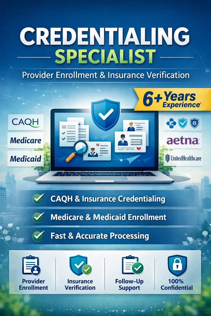 do provider enrollment and insurance credentialing