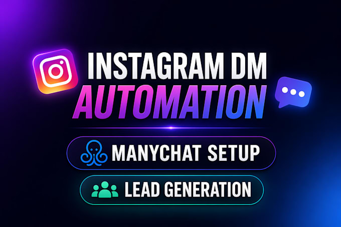 set up instagram dm automation with manychat