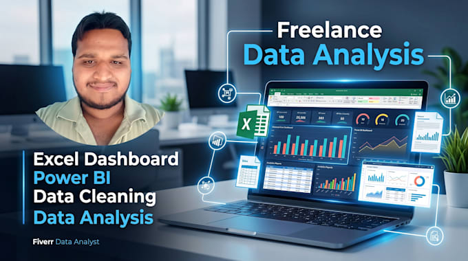 data analytics and build excel and power bi dashboards