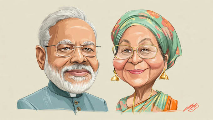 do design cartoon caricature