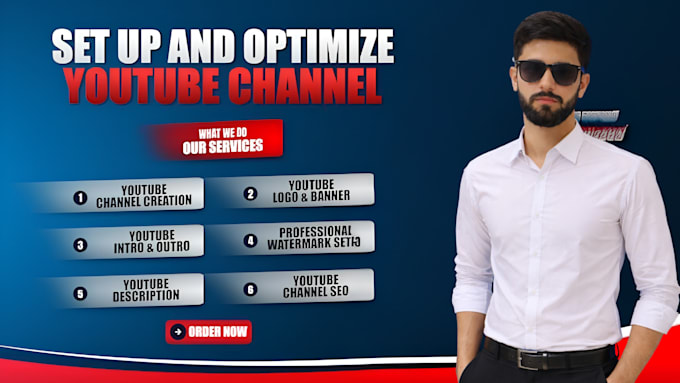 create and setup youtube channel