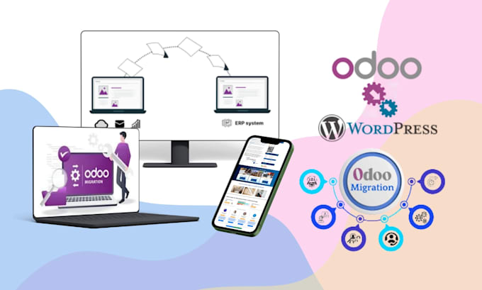 do odoo ecommerce setup, customization, and wordpress to odoo migration