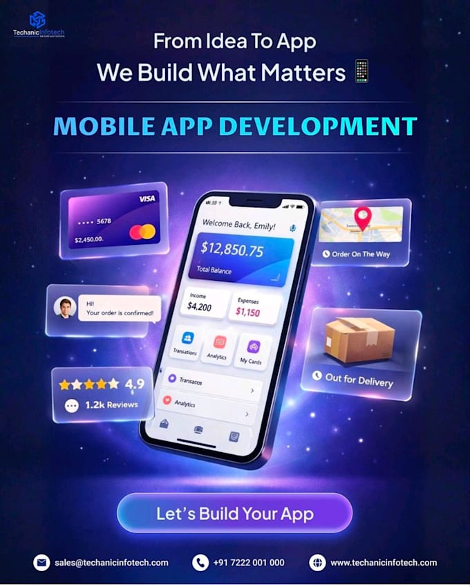 develop mobile apps for android and ios