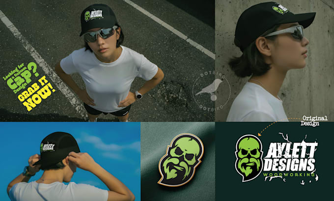 do custom cap design or hat design for you