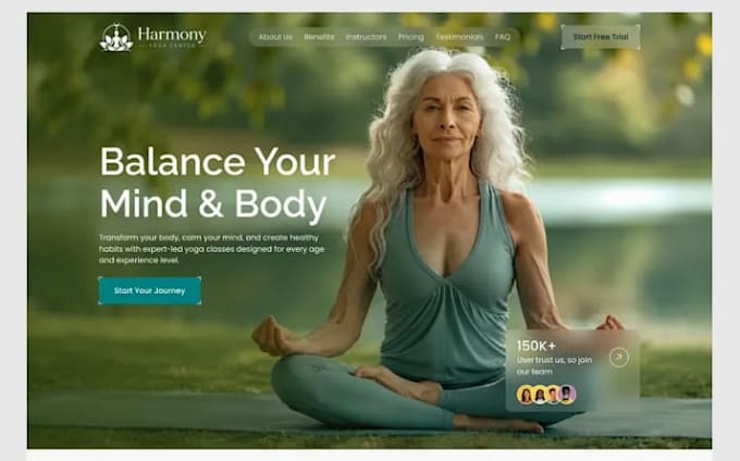 pilates studio website pilates instructor website yoga studio website