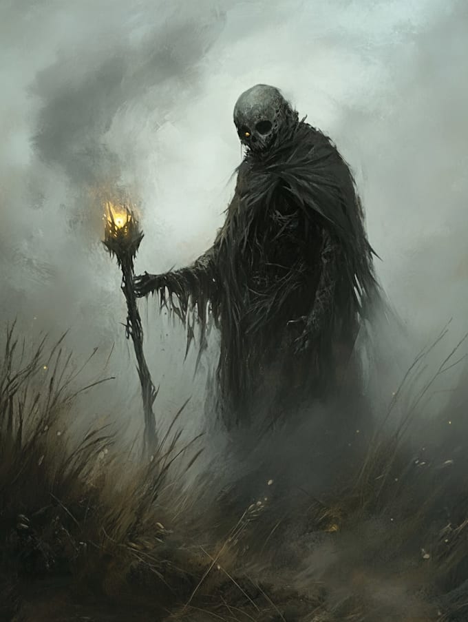 do horror character design