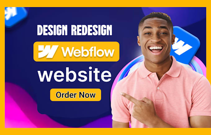 design webflow website , figma to webflow