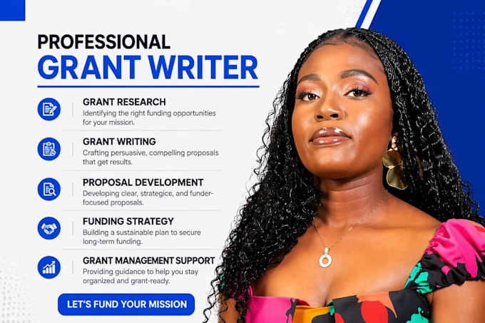 grant research, write winning grant proposal, apply for grants