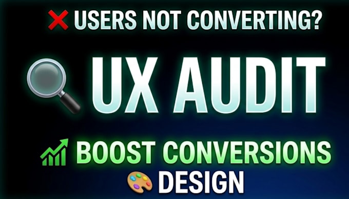 do UX audit and usability testing to increase your website or app conversion