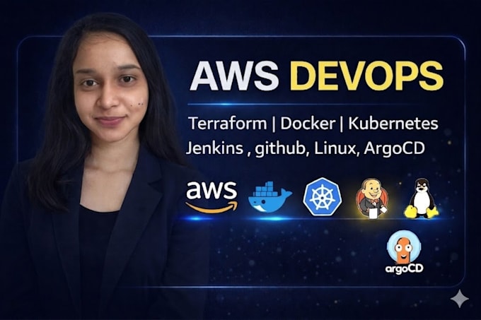 setup AWS devops using terraform docker kubernetes ci cd
