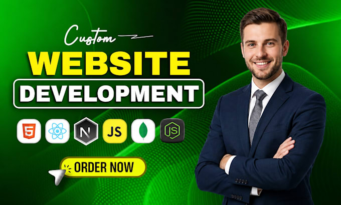 do full stack website development as full stack, front end, backend developer