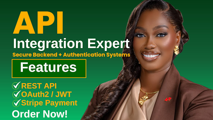 integrate rest apis with oauth2 login, jwt authentication and stripe payments