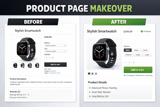 create a high converting woocommerce product page design