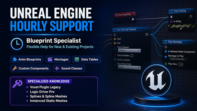 be your unreal engine developer