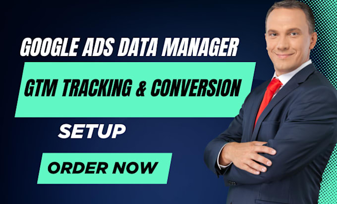 setup google ads data manager API and GTM server side tracking conversion