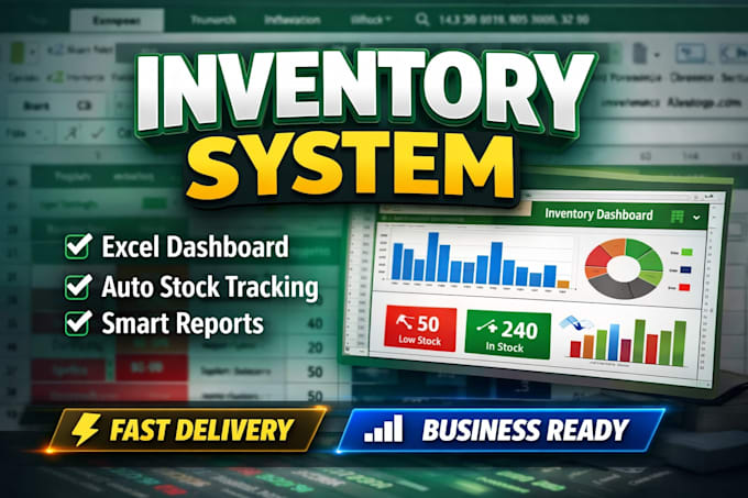 build inventory and stock management in excel