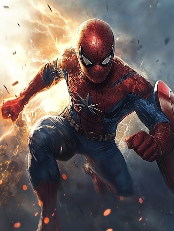 do a superhero comic