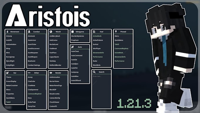 make a hacked minecraft client for you