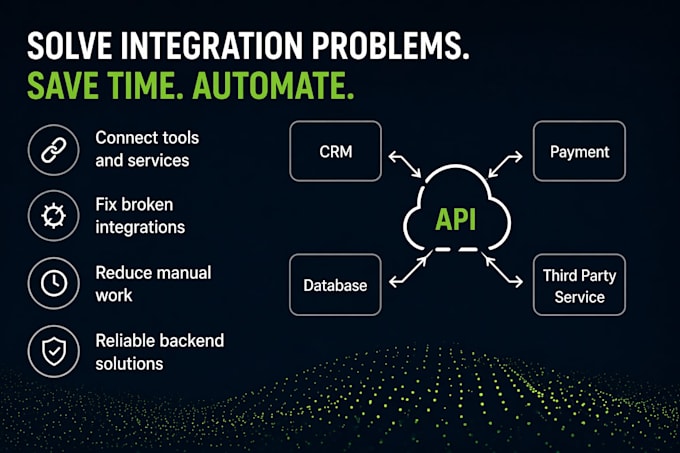 build or fix API integrations for your business