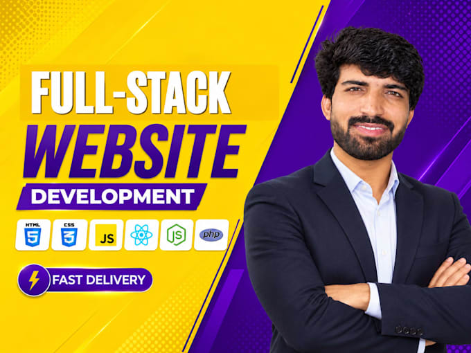 create a modern responsive business website, ecommerce , or full stack web app
